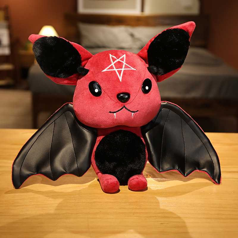 Dark Series Plush Bat Toy Pentacle Moon Bat Doll S..